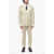 CORNELIANI Cc Collection Double-Breasted Virgin Wool Suit With Peak Lap Beige