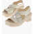 Loewe Paula's Platform Leather Sandals With 7Cm Rope Sole White
