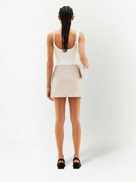 Bluze COURRGES Reedition Knit Tank Top WHITE Femei (BM 19766798) 4