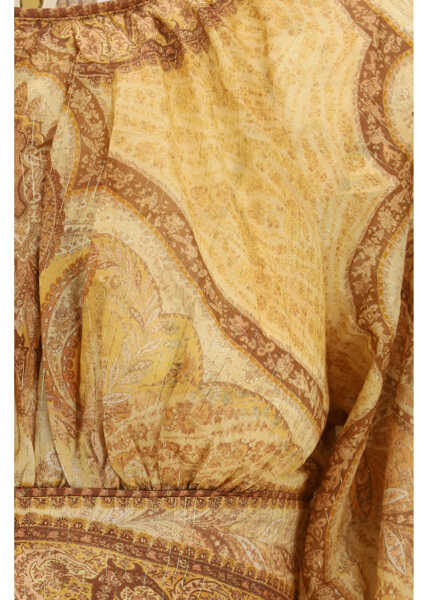 Topuri ZIMMERMANN Bustier Top Wanderlust TAPESTRY-MUSTARD-MULTI Femei (BM 19766816) 3