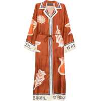 Rochii Soleil d&rsquo;Amour silk Shirtdress Femei