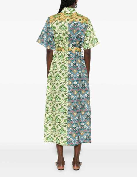 Rochii ALEMAIS Ali Spliced Shirtdress MULTI Femei (BM 19766846) 4