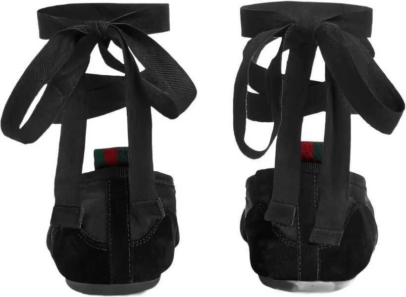 Balerini Gucci Shift Ballerinas BL/BL/BL/VRV/BL/VRV Femei (BM 19768214) 4