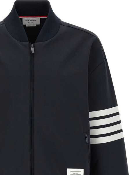 Bomber jacket Thom Browne Zipped bomber Jacket NAVY Barbati (BM 19768229) 3