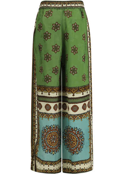 Pantaloni casual ALEMAIS Contina Pants MULTI Femei (BM 19768250) 2