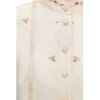 Camasi Dama pagina 2 - Camasi casual ZIMMERMANN Patience Shirt CREAM-PINKROSE Femei (BM 19768262) - B-mall.ro