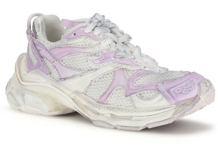 Sneakers Balenciaga Runner 2 Sneakers GREY / PINK Femei (BM 19768268) 2