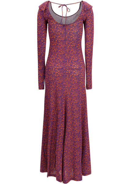 Rochii KRISTINA TI Patterned jersey Dress MULTI Femei (BM 19768277) 2