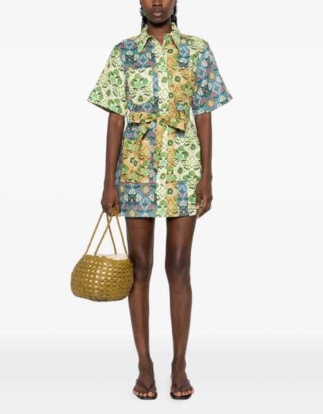 Rochii ALEMAIS Ali Spliced Mini Dress MULTI Femei (BM 19768289) 2