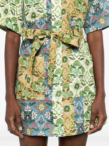 Rochii ALEMAIS Ali Spliced Mini Dress MULTI Femei (BM 19768289) 5