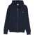 Kenzo &lsquo;Boke Flower&rsquo; embroidered zip Hoodie NAVY BLUE