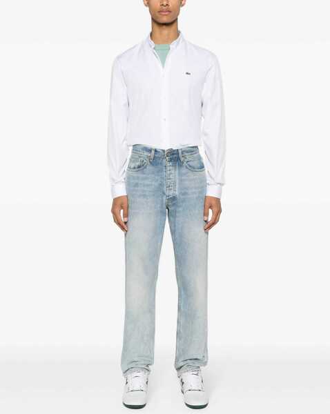 Camasi casual Lacoste City Shirt WHITE Barbati (BM 19768385) 2