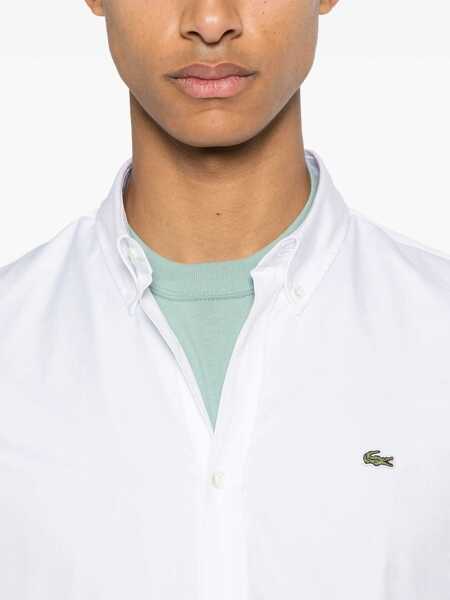 Camasi casual Lacoste City Shirt WHITE Barbati (BM 19768385) 5