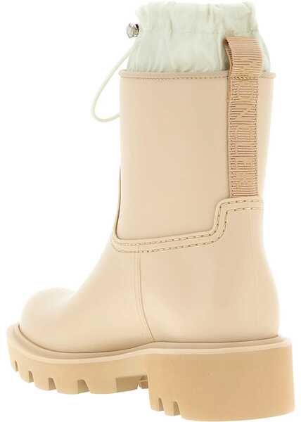 Incaltaminte Moncler Kickstream Rain Boots BEIGE Femei (BM 19768409) 4