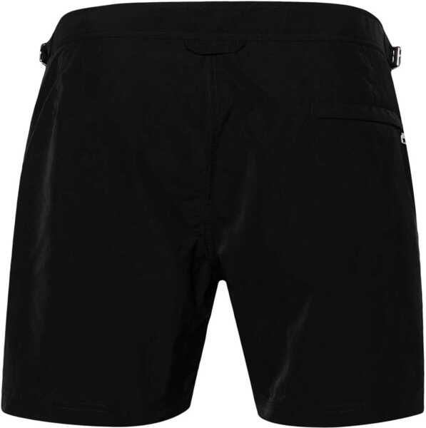 Sorturi de baie Alexander McQueen Beachwear Black Barbati (BM 19768410) 2