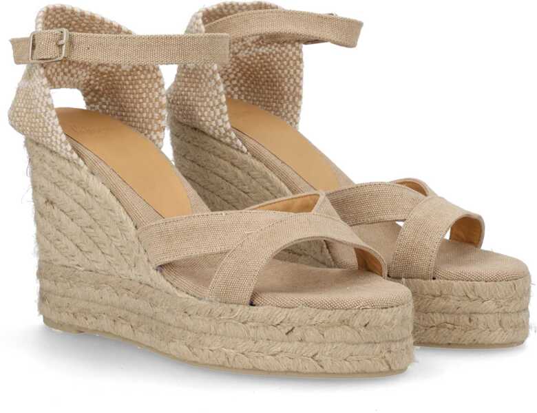 Sandale cu platforma CASTAER Espadrille Bruna BEIGE Femei (BM 19768451) 2