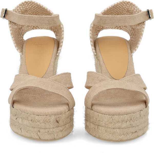 Sandale cu platforma CASTAER Espadrille Bruna BEIGE Femei (BM 19768451) 3