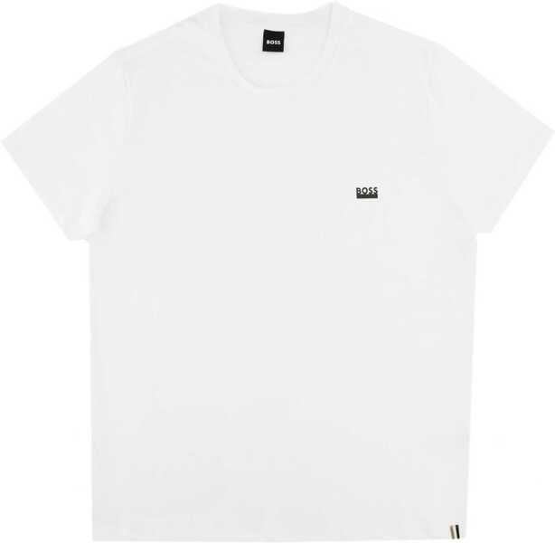 Tricouri Hugo Boss T-Shirt With Logo WHITE Barbati (BM 19768493) 2