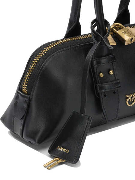 Genti de mana Pinko Handbags Black Femei (BM 19768716) 4