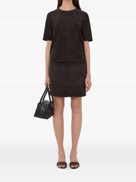 Fuste casual LOULOU DE SAISON Skirts Brown Femei (BM 19768797) 2