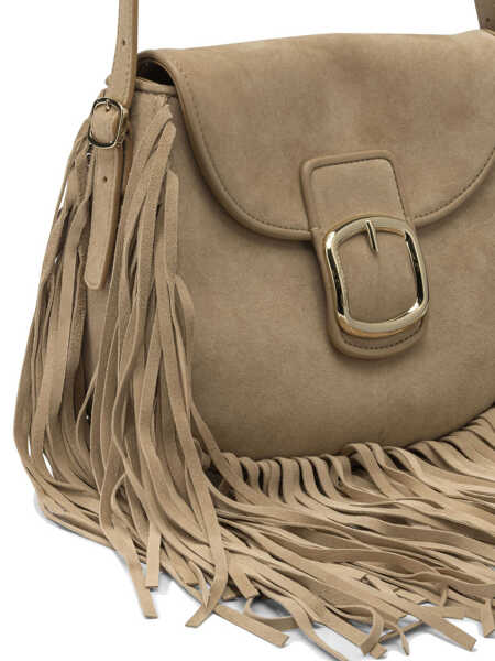 Genti tip postas Santoni Crossbody bags Beige Femei (BM 19768800) 4
