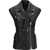 Pinko Gypsy biker-style Vest NERO LIMOUSINE