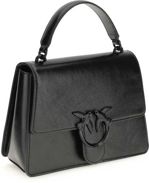 Genti de mana Pinko Love One Handbag NERO LIMOUSINE BLOCK COLOR Femei (BM 19768913) 2