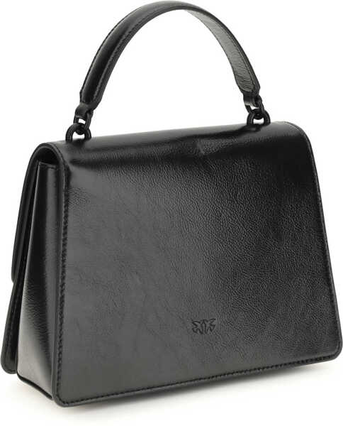 Genti de mana Pinko Love One Handbag NERO LIMOUSINE BLOCK COLOR Femei (BM 19768913) 3