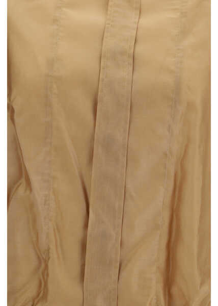 Camasi casual The Latest Diana lightweight muslin Shirt NUDE Femei (BM 19768919) 3