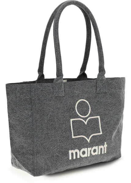 Genti de umar Isabel Marant Yenky cotton Tote Bag FADED BLACK Femei (BM 19768976) 2