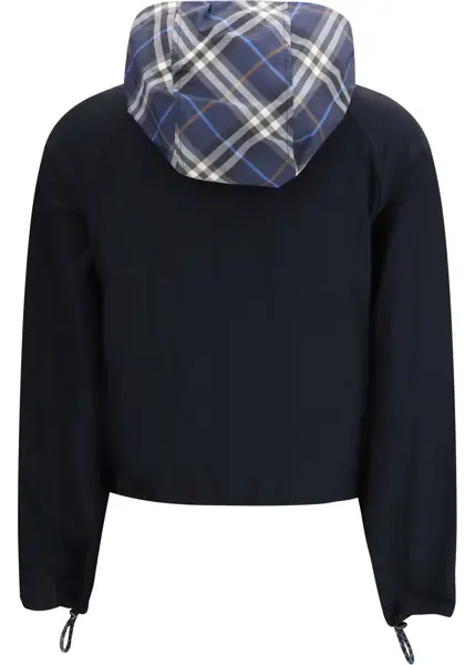 Jachete Burberry Newcott cropped Jacket SILHOUETTE BLUE Femei (BM 19768985) 2