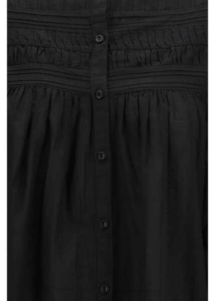 Camasi casual ISABEL MARANT ETOILE Plalia cotton Shirt BLACK Femei (BM 19768988) 3