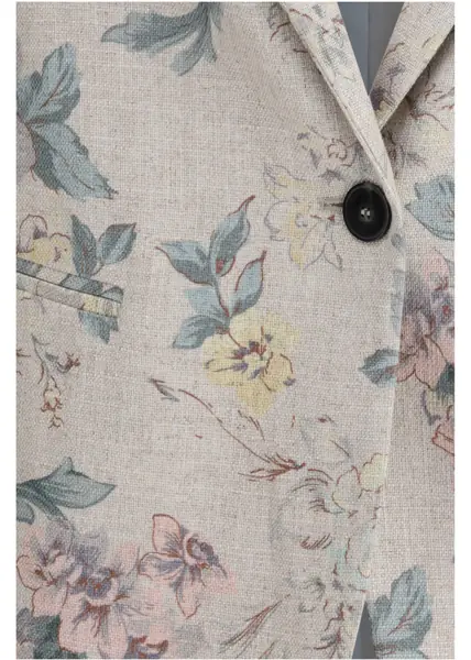 Jachete forteforte Peonia My Love hopsack linen-blend Jacket GLICINE Femei (BM 19769018) 3