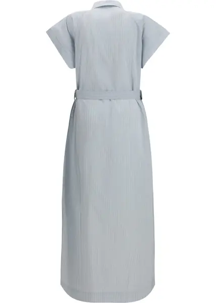 Rochii lungi Jacob Cohen Long poplin chemisier Dress RIGA AZZURRA Femei (BM 19769021) 2