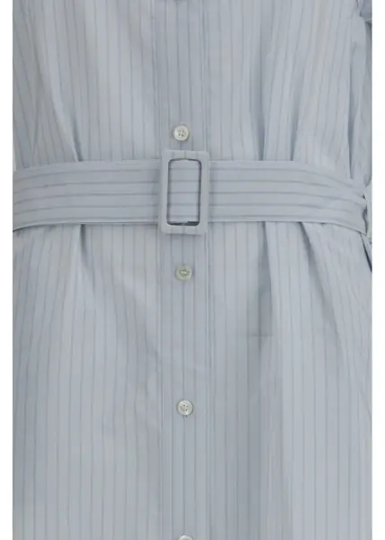 Rochii lungi Jacob Cohen Long poplin chemisier Dress RIGA AZZURRA Femei (BM 19769021) 3