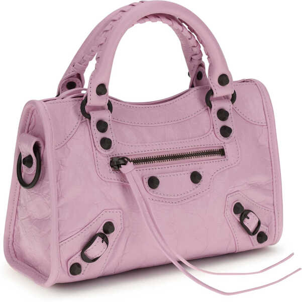 Genti de mana Balenciaga Le City mini Handbag BLACK Femei (BM 19769027) 2