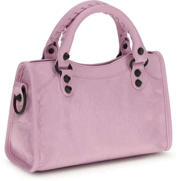 Genti de mana Balenciaga Le City mini Handbag BLACK Femei (BM 19769027) 3