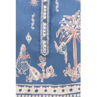 Camasi casual Dama - Camasi casual ALEMAIS Acacia cropped Shirt BLUE Femei (BM 19769051) - B-mall.ro