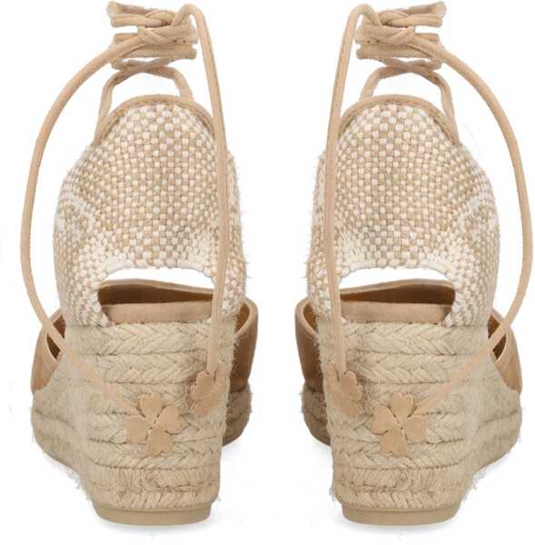 Sandale cu platforma CASTAER Espadrille Cute BEIGE Femei (BM 19769264) 4