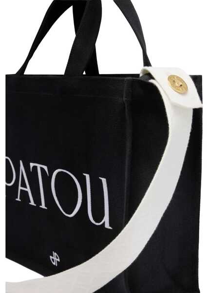 Genti de mana Patou Medium Tote Bag With Logo BLACK Femei (BM 19769282) 2