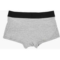 Chiloti Palm Angels pentru Barbati - Chiloti Palm Angels Set Of 3 Solid-Color Boxer Briefs With Branded Waistband Black & White Barbati (BM 19769327) - B-mall.ro