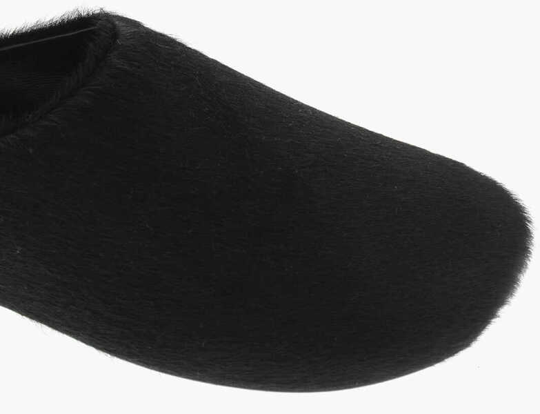 Papuci Proenza Schouler Calf Hair Mules Glove With Leather Sole Black Femei (BM 19769339) 4