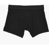 Chiloti Palm Angels pentru Barbati - Chiloti Palm Angels Set Of 2 Solid-Color Boxer Briefs With Branded Waistband Black Barbati (BM 19769351) - B-mall.ro