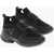 Roger Vivier Slip-On Sneakers Run Glossy With Front Buckle Black