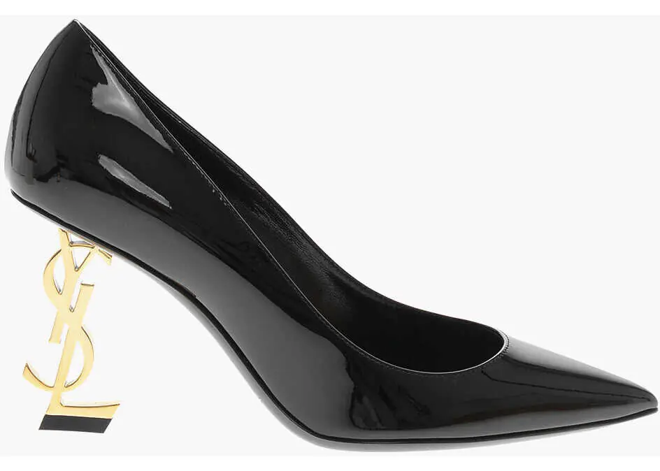 Pantofi stiletto Saint Laurent Patent Leather Pumps With Iconic 8Cm Heel Black Femei (BM 19769393) 3