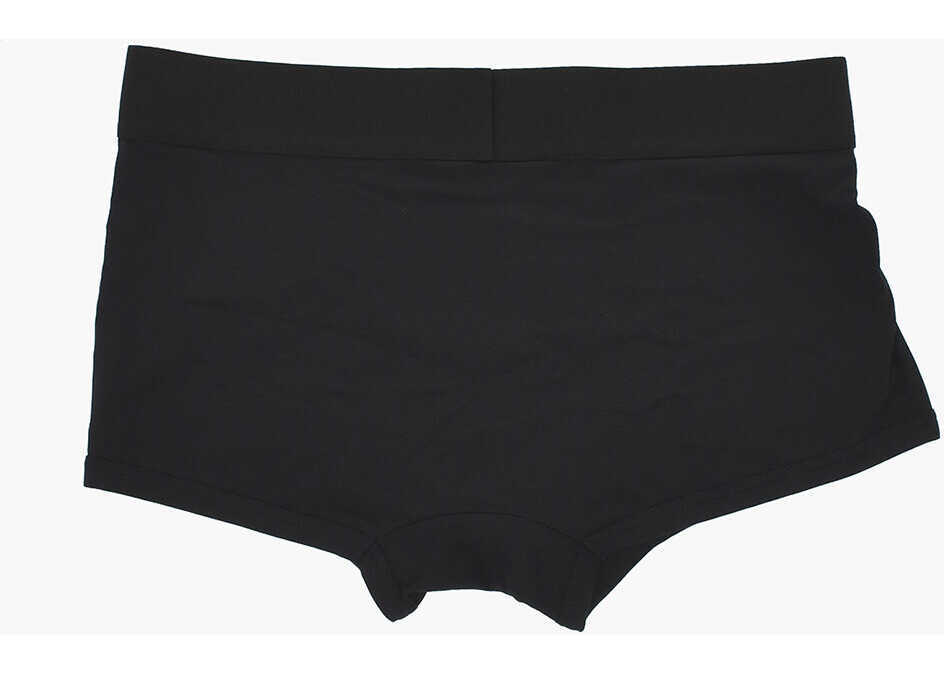 Chiloti Palm Angels Set Of 2 Solid-Color Boxer Briefs With Logo Band Black Barbati (BM 19769399) 4