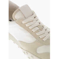 Pantofi sport Dama pagina 21 - Sneakers Jil Sander Lace-Up Sneakers Vapour With Suede Details White Femei (BM 19769414) - B-mall.ro