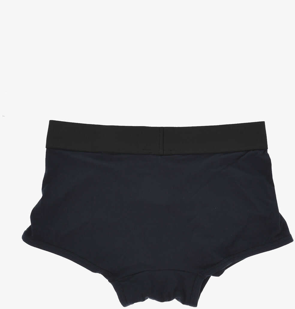 Chiloti Palm Angels Set Of 2 Stretch Cotton Boxer Briefs With Branded Elastic Wa Blue Barbati (BM 19769423) 4