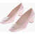 Roger Vivier Patent Pumps Belle Vivier With Front Buckle 5Cm Pink