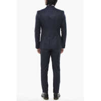Costume CORNELIANI pentru Barbati - Costume CORNELIANI Cc Collection Virgin Wool Three-Piece Suit Blue Barbati (BM 19769447) - B-mall.ro